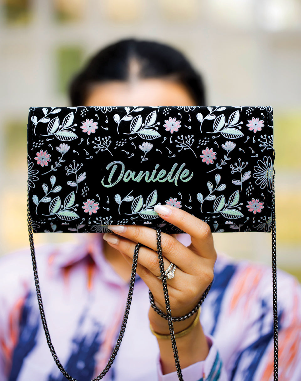 Wildflower Wallet Clutch