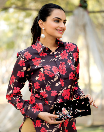 Classy Bird Wallet Clutch