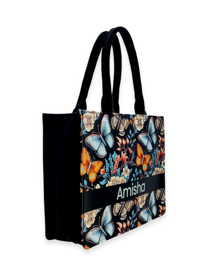 Colourful Butterfly Tote Bag