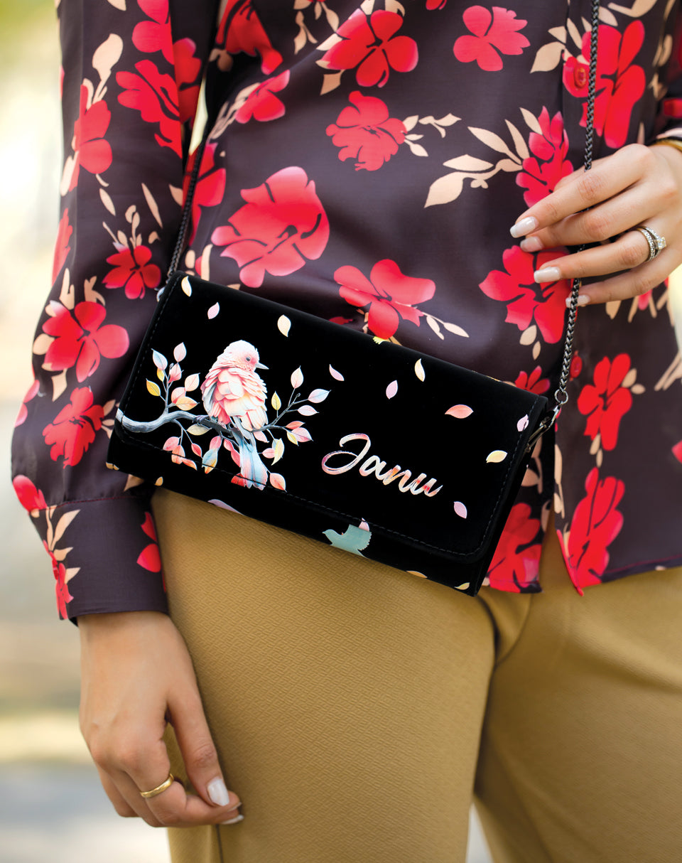 Classy Bird Wallet Clutch