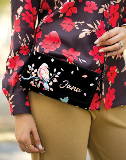 Classy Bird Wallet Clutch