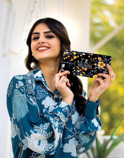 Chic Letters Wallet Clutch