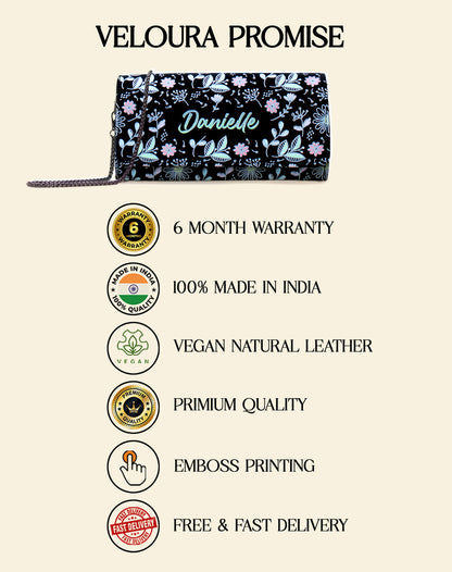 Wildflower Wallet Clutch
